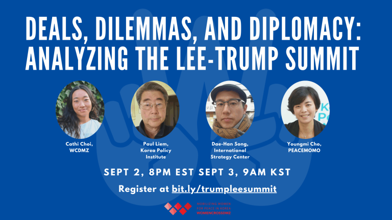 WEBINAR | Deals, Dilemmas, and Diplomacy: Analyzing the Lee-Trump Summit